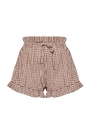 ショートパンツ Versace Shorts In Tweed Boucle Versace Tweed shorts with lurex thread | Women's Clothing